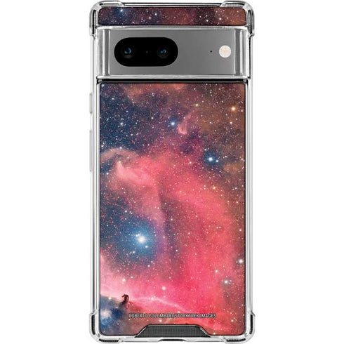 Widefield View of Orion Nebula and Horsehead Nebula Google Pixel 8a Clear Case